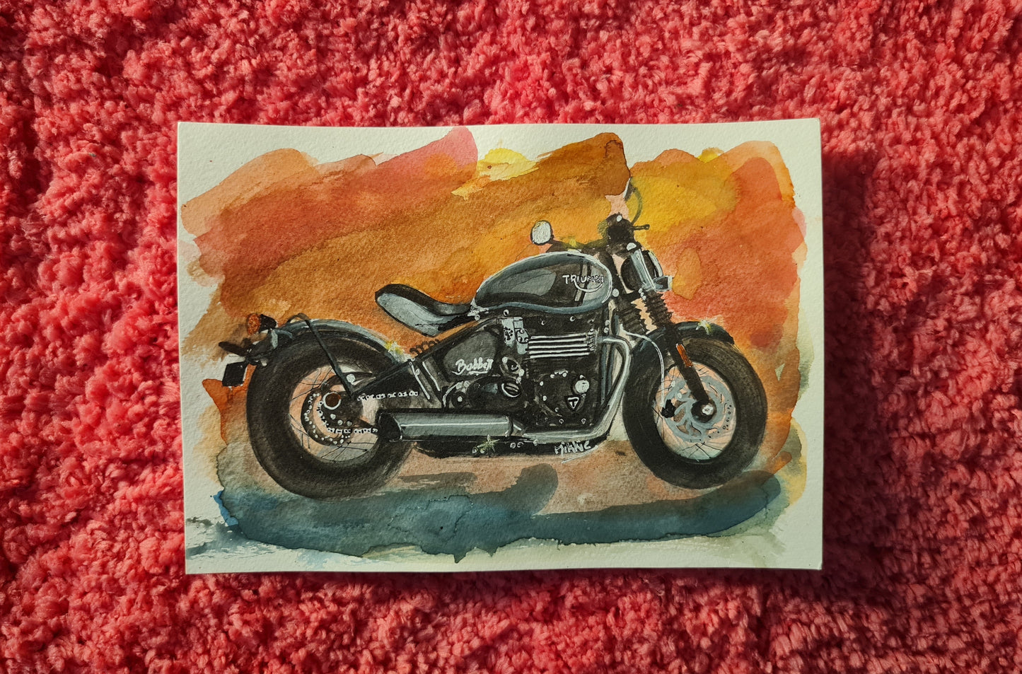 Triumph bobber