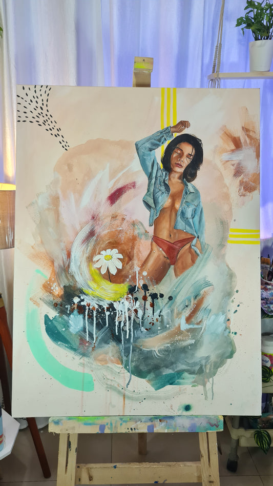 "Slay" Fine Art