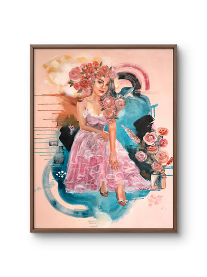 "Frills" Original Painting