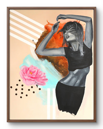 "Peony" Original Painting